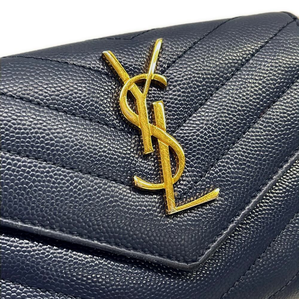 Saint Laurent PARIS Trifold Wallet 403943 - Picture 8 of 9